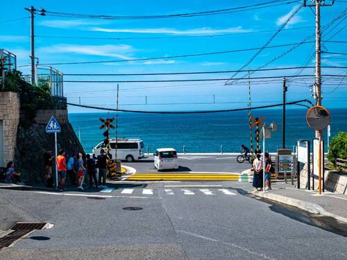 江ノ電と海風に誘われて のイメージ